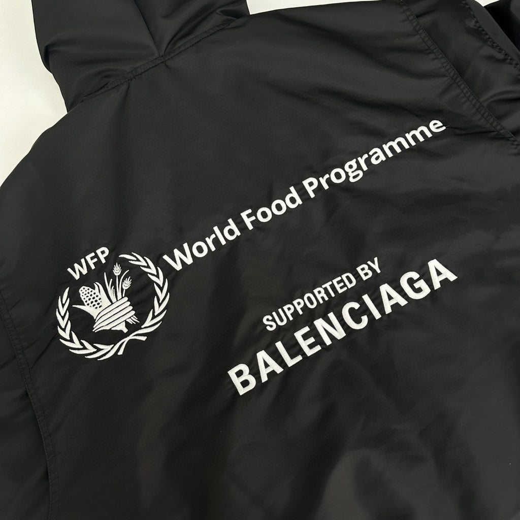 Balenciaga Zipped Hooded Jacket Coat #96499