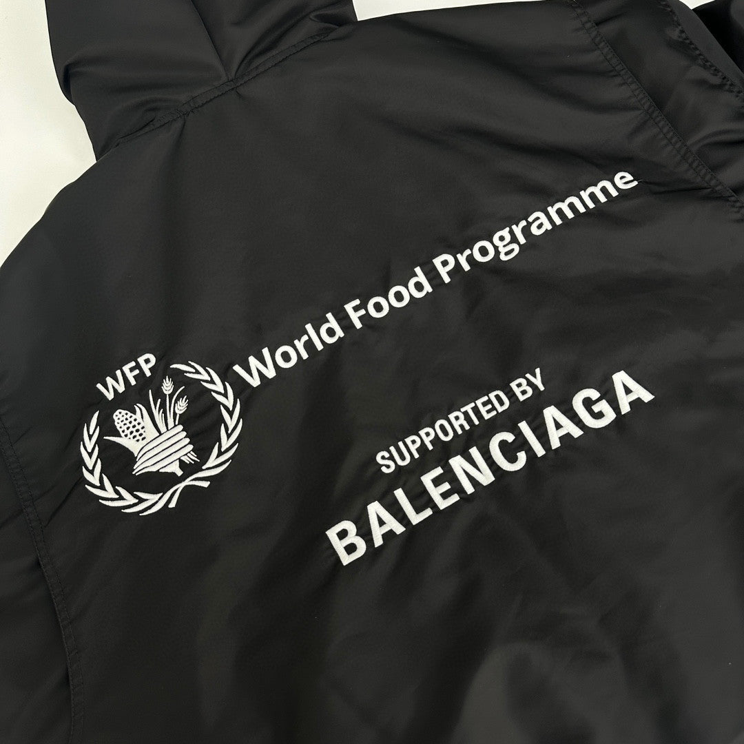 Balenciaga Zipped Hooded Jacket Coat #96499