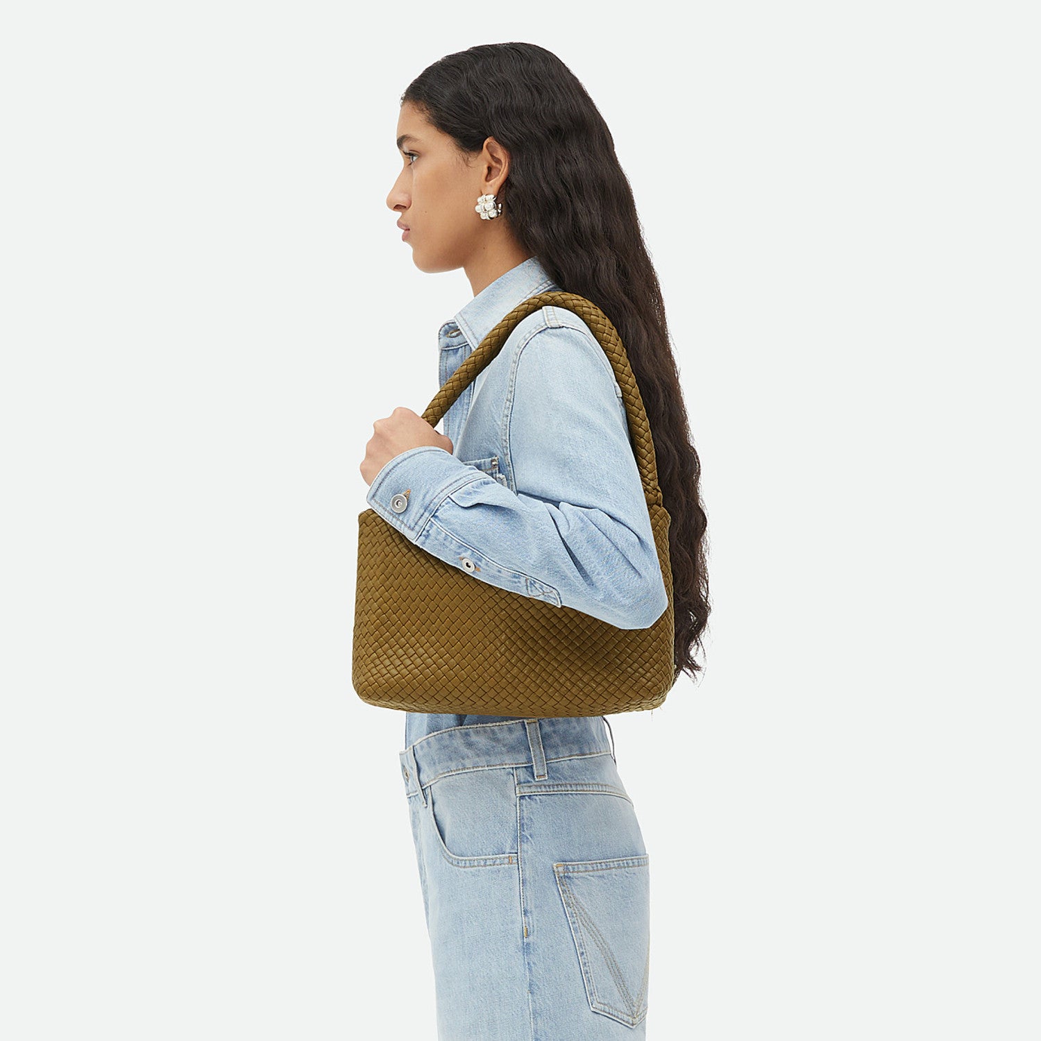 Bottega Veneta Tosca Shoulder Women's Classic Woven Clutch Bag Fashion Temperament Elegant Bags #76148