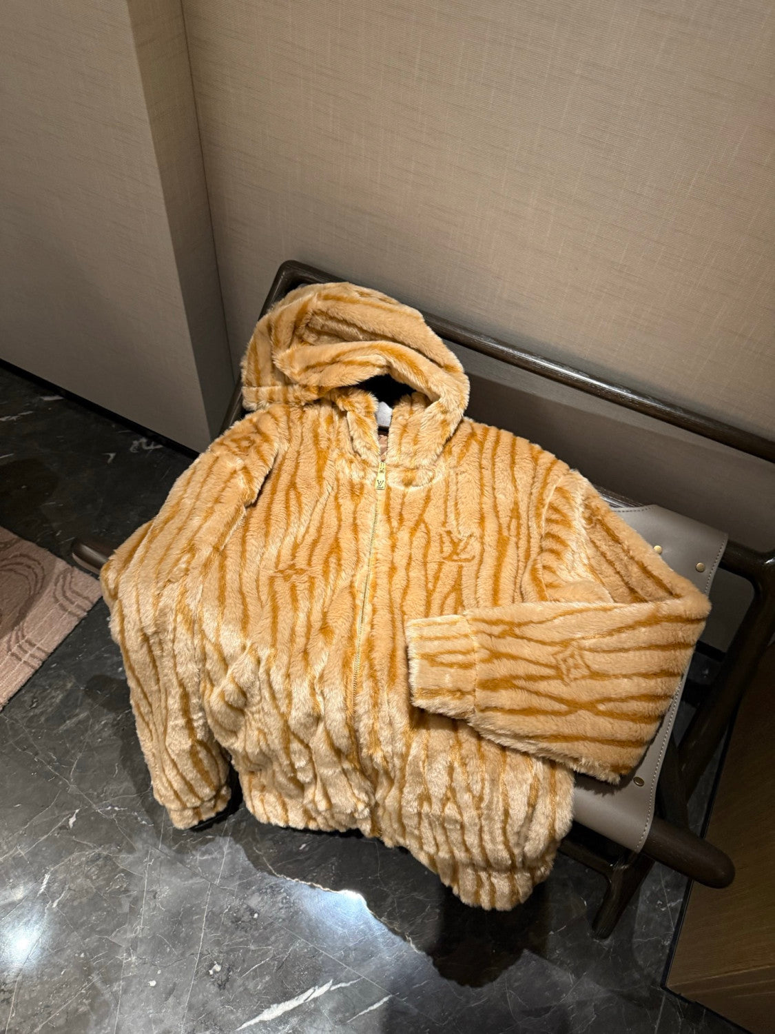 Louis Vuitton Epi Fleece Hooded Blouson #334486
