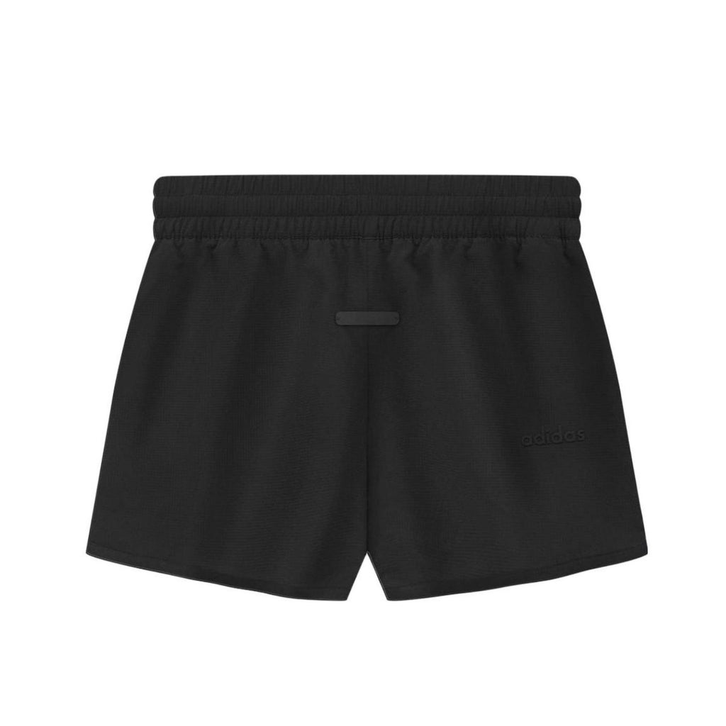 Fear of God x Adidas Men's and Women's Summer Black Casual Round Neck Short Sleeve T-Shirt Tie Stretch Waistband Shorts Set Suit #72225
