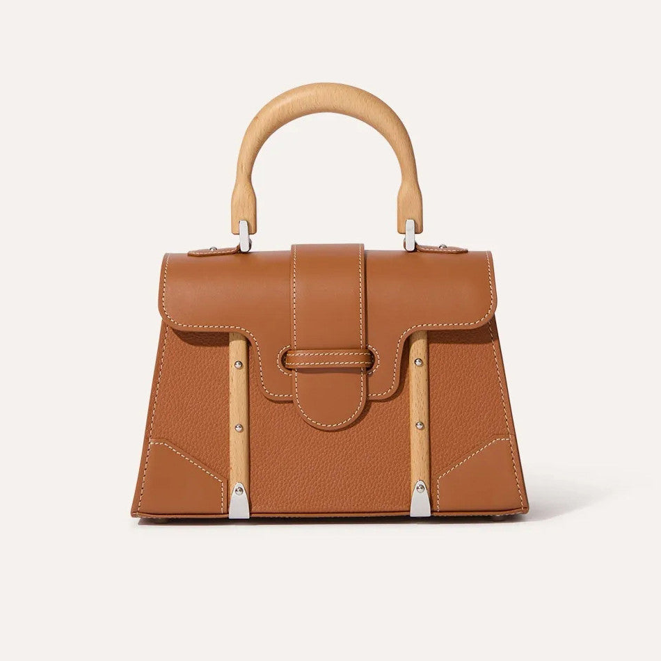 GOYARD Saigon Women's Fashion Classic Detachable Shoulder Strap Leather Mini Tote Bag Handbag Bags SAIGOBMINCG-03CL03P #78294