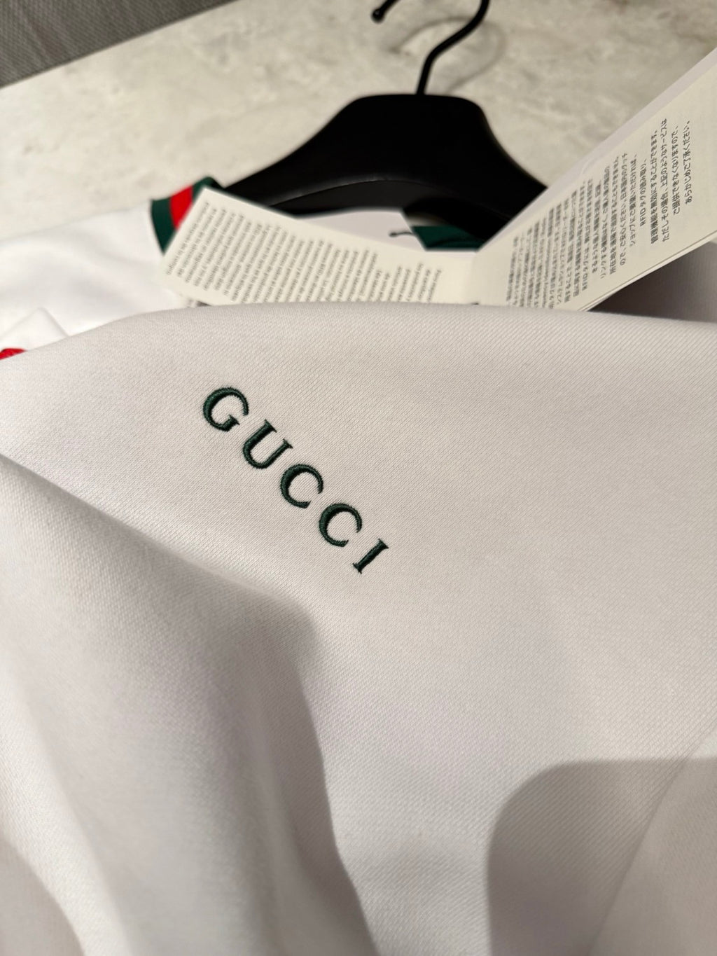 Gucci Men's And Women's Spring/fall Fashion Casual Crewneck Pullover Hoodie With Color Blocked Collar Logo And Letter Embroidery Long Sleeve Sweatshirt #79288