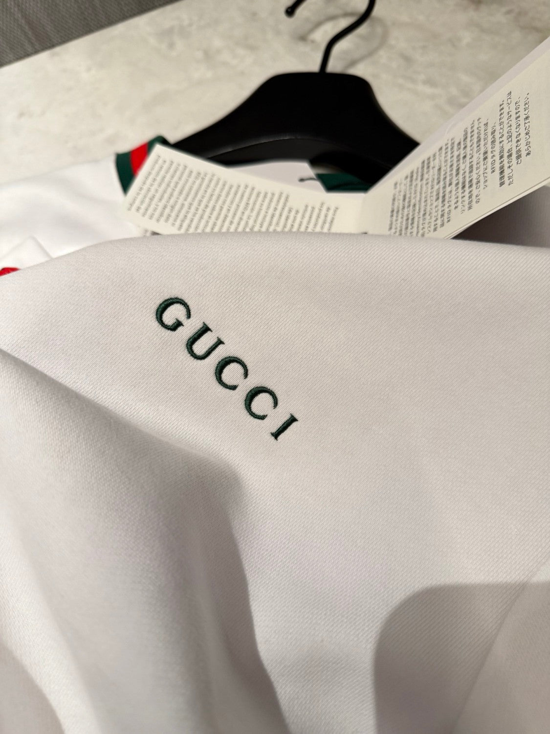 Gucci Men's And Women's Spring/fall Fashion Casual Crewneck Pullover Hoodie With Color Blocked Collar Logo And Letter Embroidery Long Sleeve Sweatshirt #79288