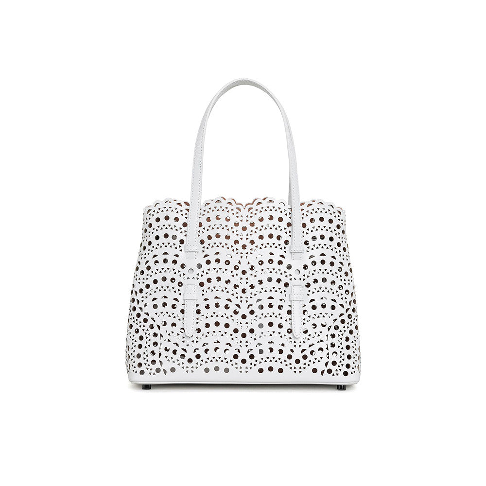 Alaïa Mina 25 Bag in Vienne Wave Calfskin #336432