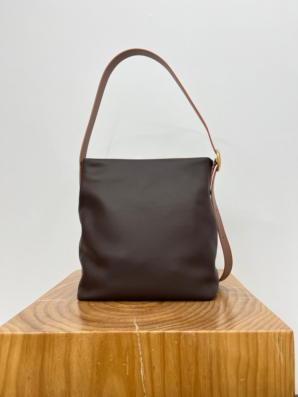 Loewe Women's new soft Napa goat leather Draped handbag Bag Bags #82509A
