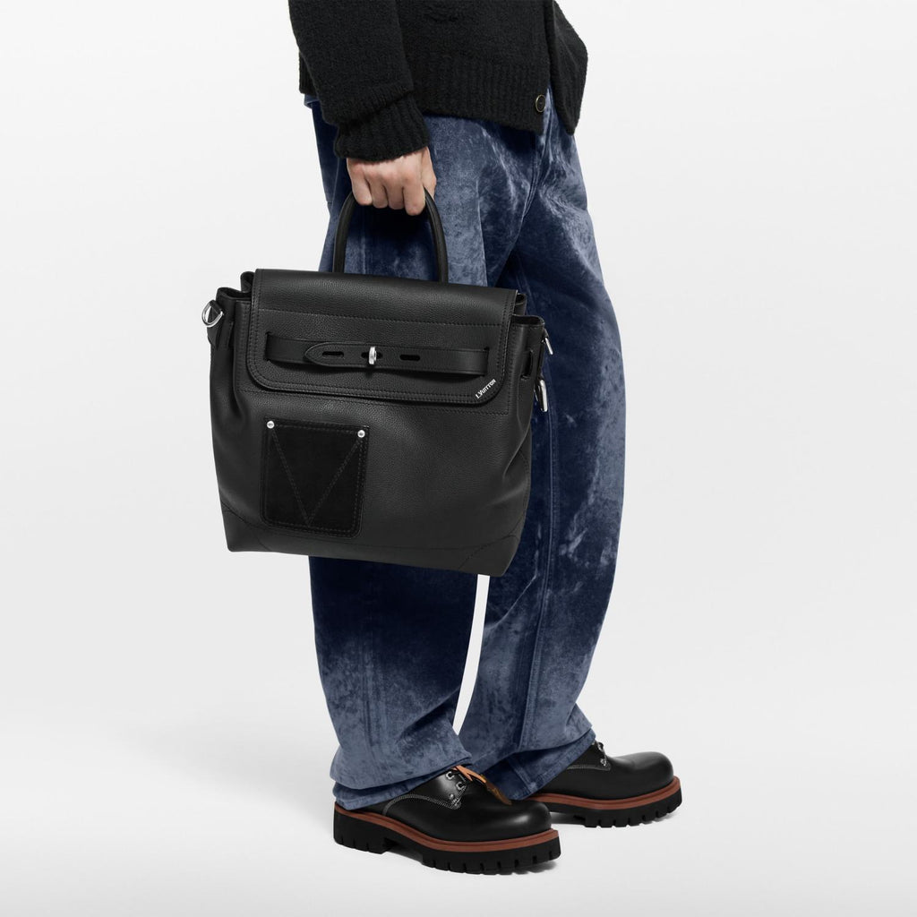 Louis Vuitton Steamer 30 H38 Men Bags Men's Briefcase: Stylish Commuter Bag with Sophisticated. High-End Appeal M26758 #82394A