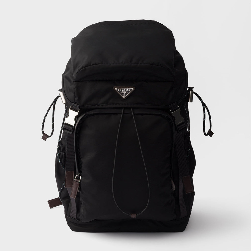 Prada Men's Speedrock Re-nylon Backpack Large-capacity Travel Bag Stylish Casual Backpack Bags #84244A