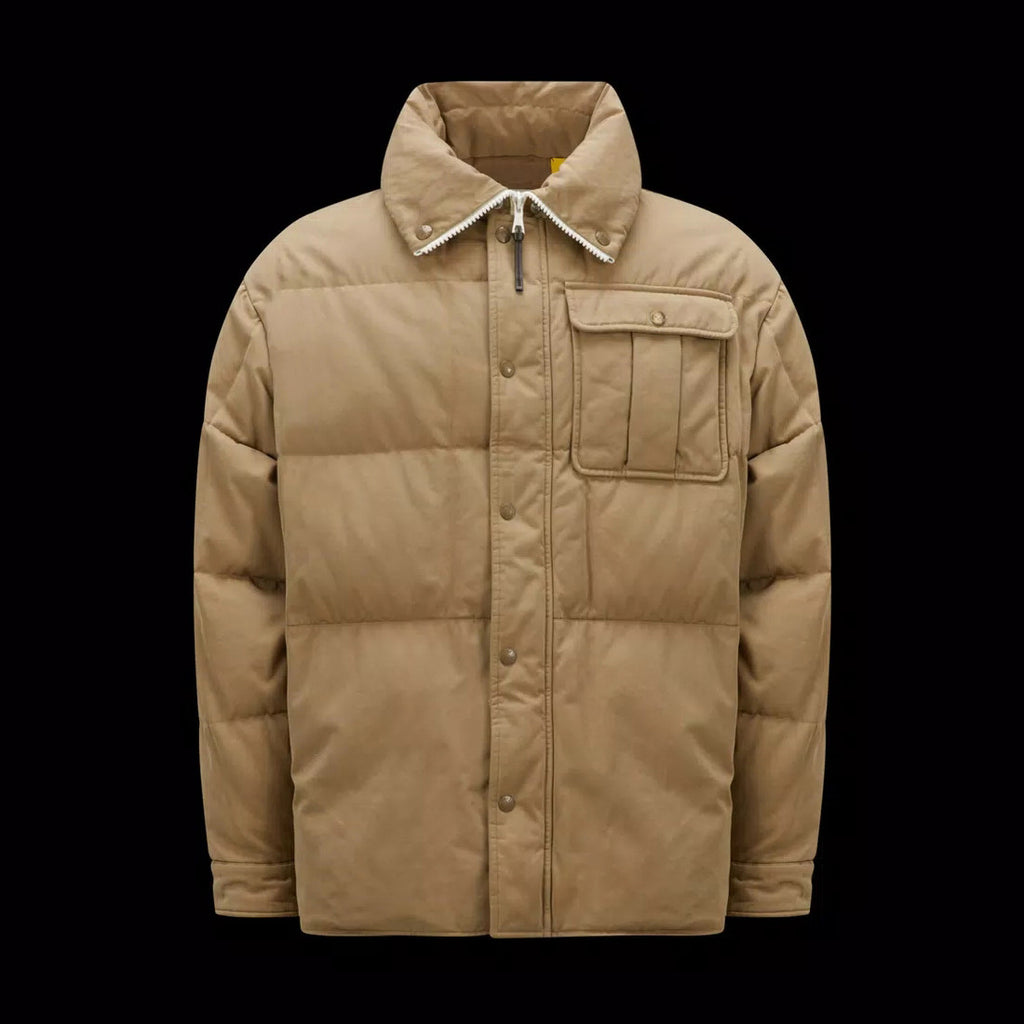 Moncler Men's Winter Lapel Single Breasted Zip Fieldrush Short Down Jacket   #97562