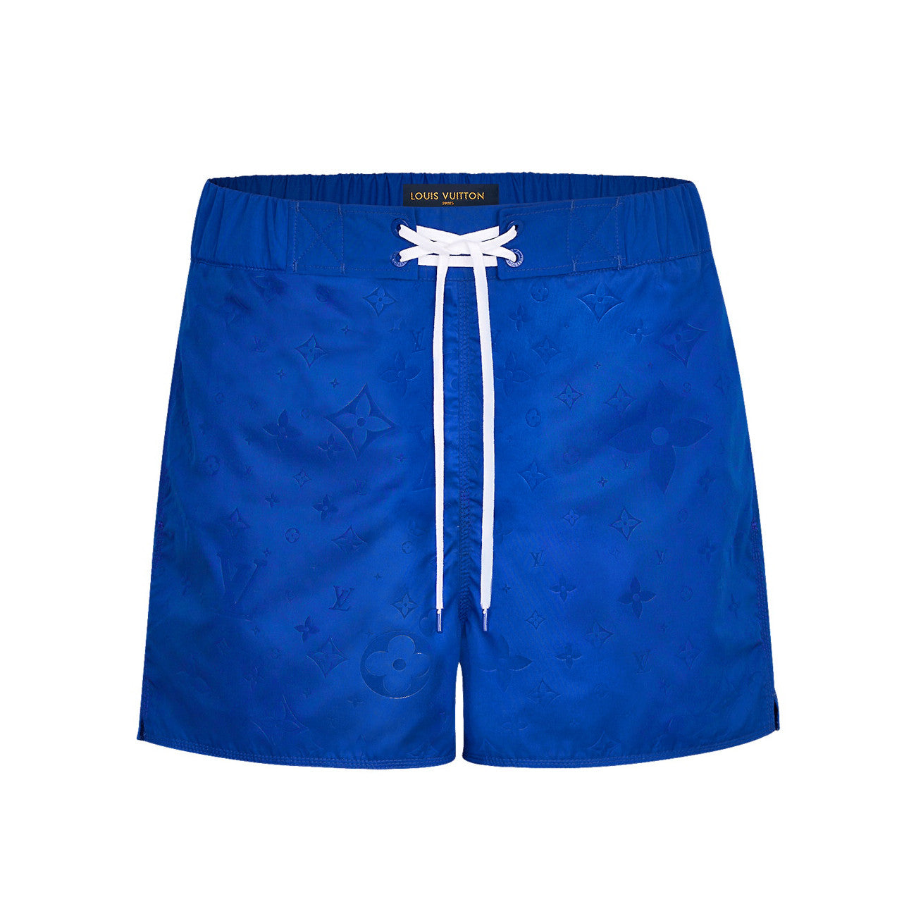 Louis Vuitton Men's Summer Solid Colour Logo Print Lace Up Beach Casual Shorts Pants #99473