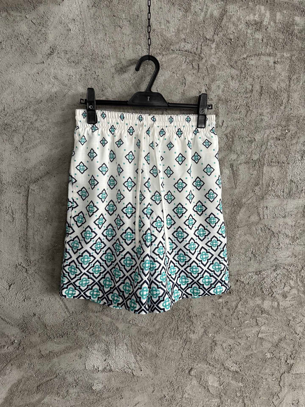 Casablanca Gradient Monogram Linen Shirt Shorts #337182