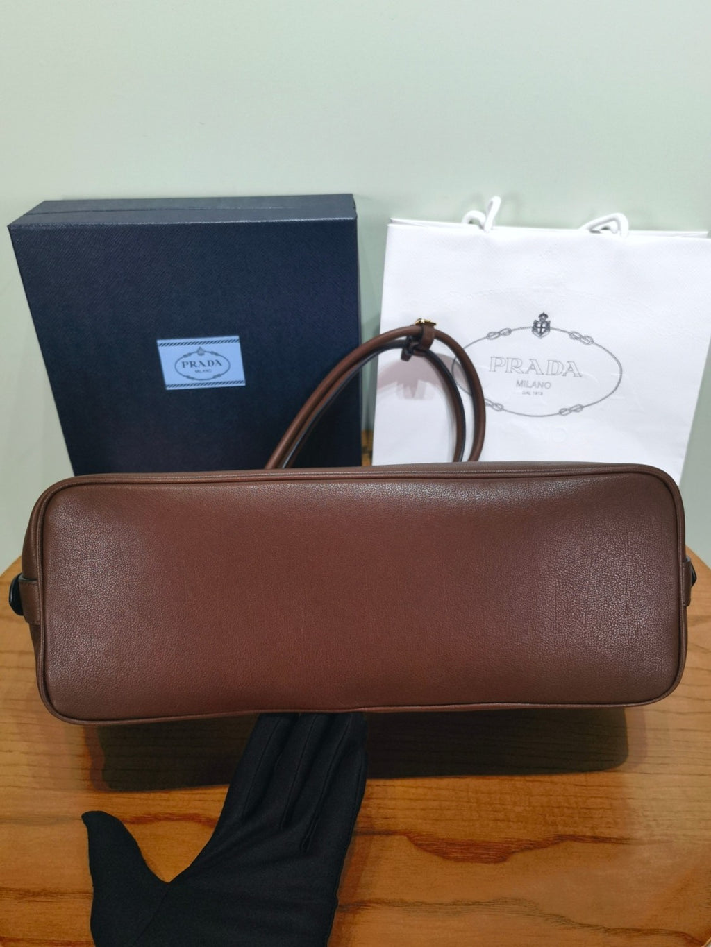 Prada Women's Spring/summer Brown Handbag Stylish Elegant And Classic Tote Bag Bags 1BG6002HFQVOOOF0LU3 #84322A