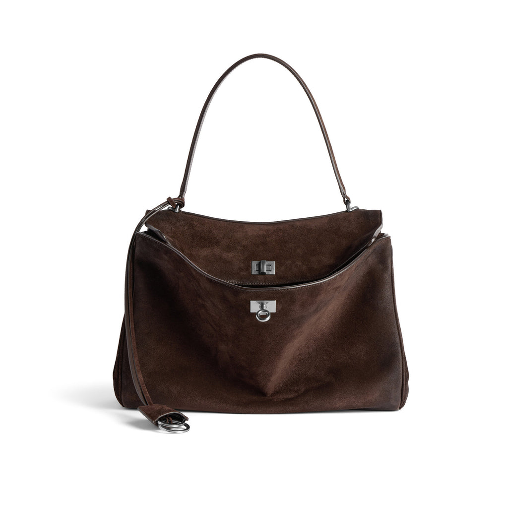 Balenciaga RODEO Women's Fashion Classic Solid Color Suede Tote Bag Small Medium Large Handbag Tote Bag Bags #78954  7897722AB4G2308