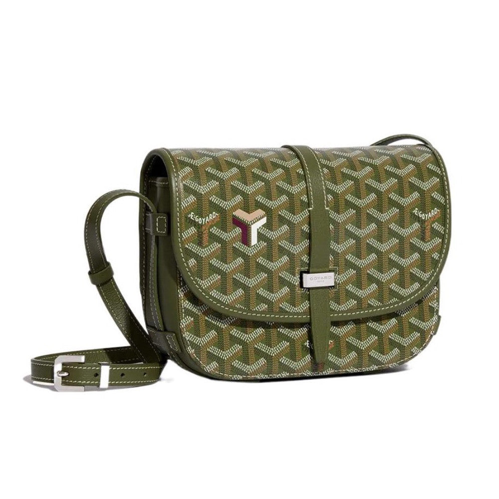 GOYARD Belvedere Bag Navy Blue Fashion Trend Logo Satchel Bag Simple Elegant Adjustable Shoulder Bags #71381
