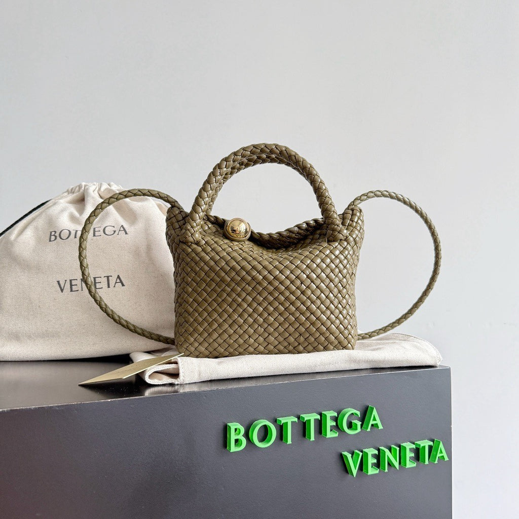 Bottega Veneta 26SS Tosca Shoulder Bag Handheld Classic Women's Woven Bag #195275