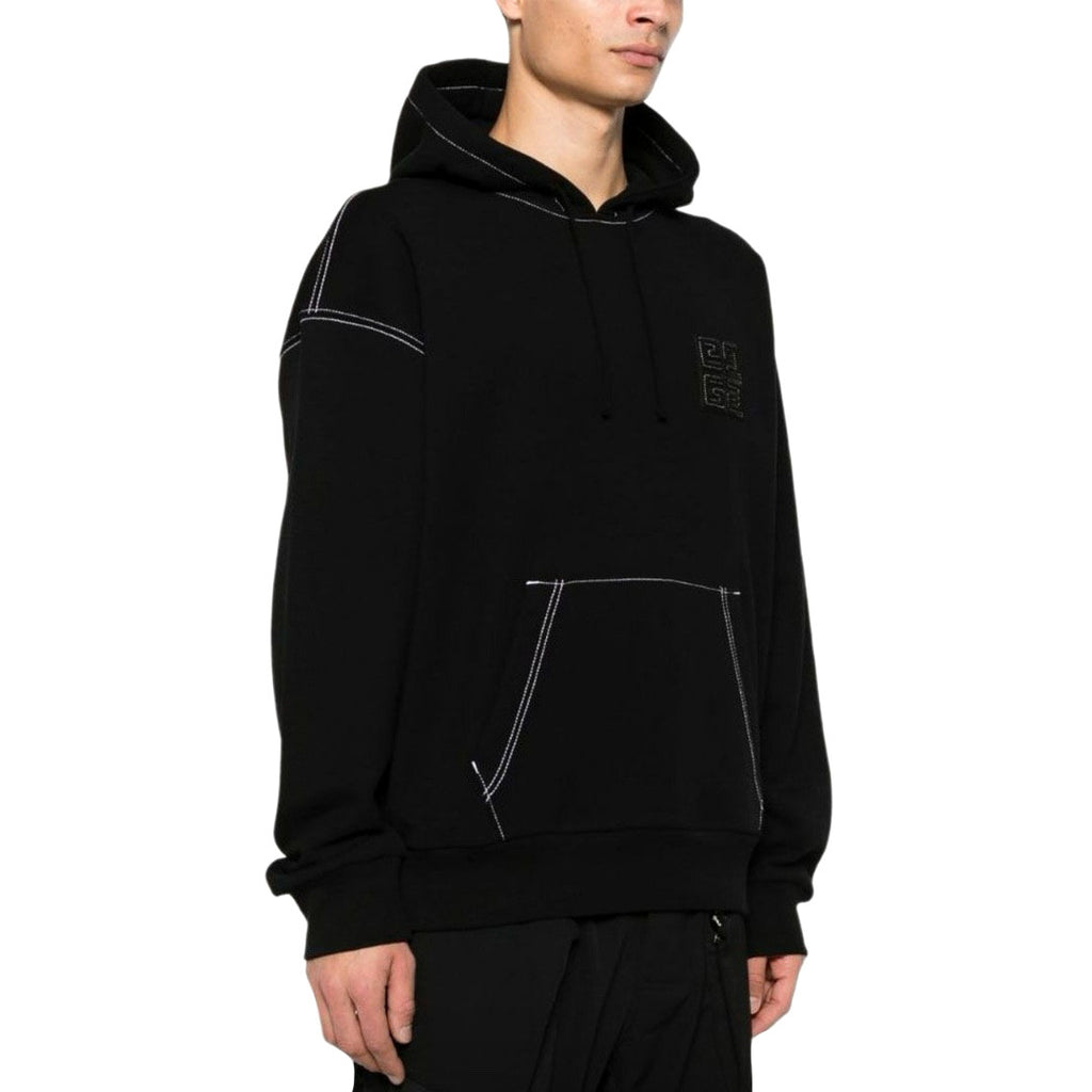 Givenchy Men's And Women's Spring/fall Fashion Casual Solid Color Hooded Pullover Logo Sweatshirt #79291