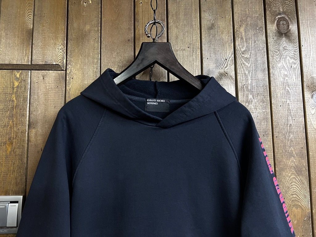 Enfants Riches Deprimes Enfants Riches Deprimes Men's Spring & Fall Washed & Aged Loose Hooded Sweatshirt #73352