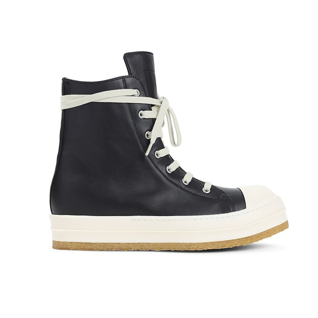 Rick Owens Men's Creep Fashion Casual Shoes Sports Shoes Four Seasons Trend Leather Thick Sole High-top Short Boots Ngvp #2192