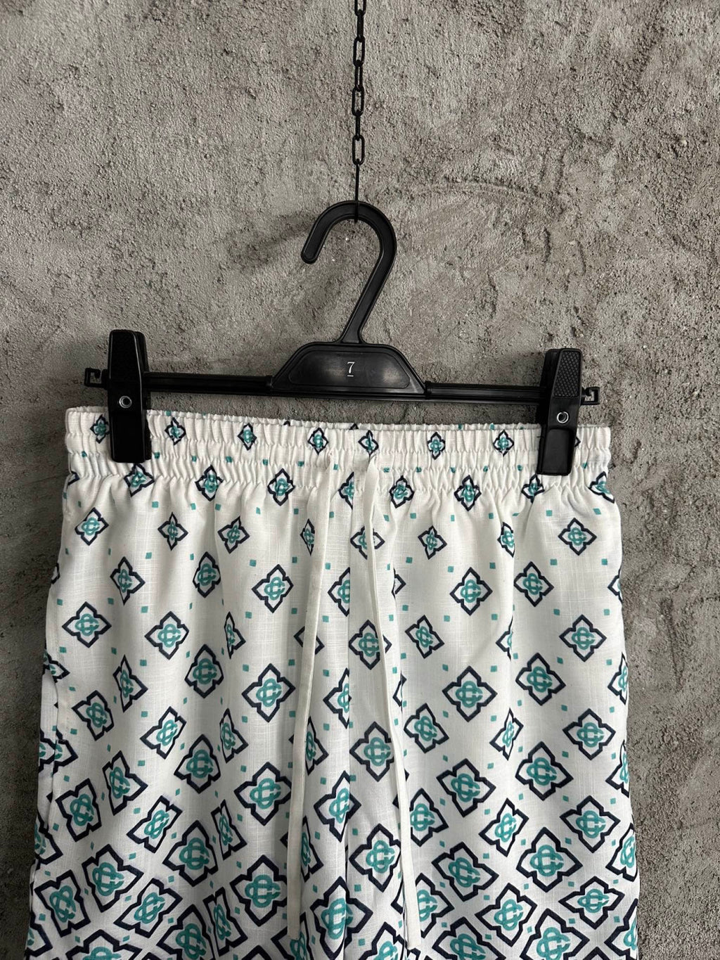 Casablanca Gradient Monogram Linen Shirt Shorts #337182
