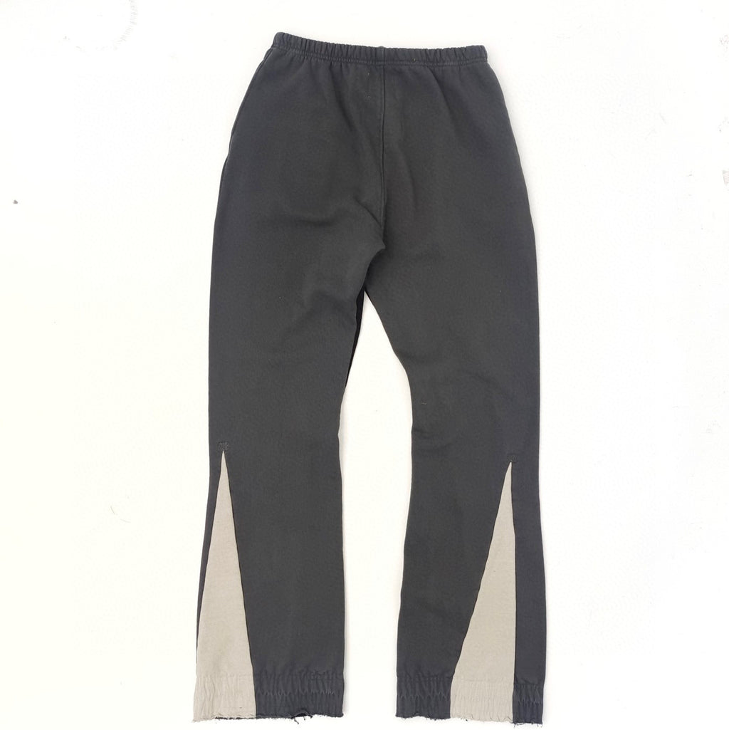 Gallery Dept Dark Grey Patchwork Cotton Drawstring Pants #96556