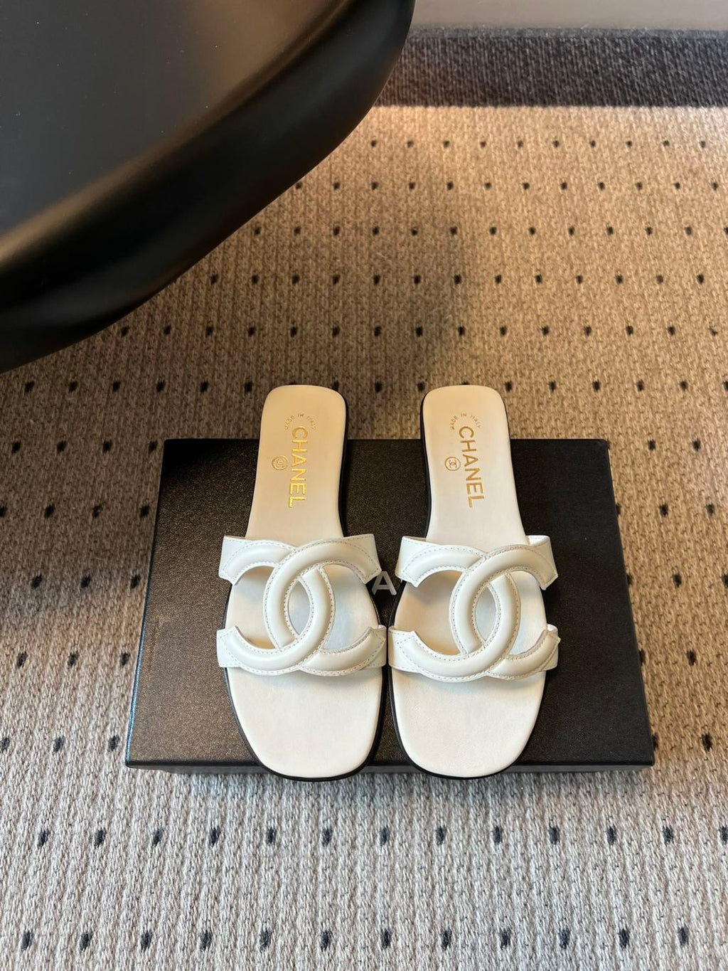 Chanel CC slippers sandals #378238