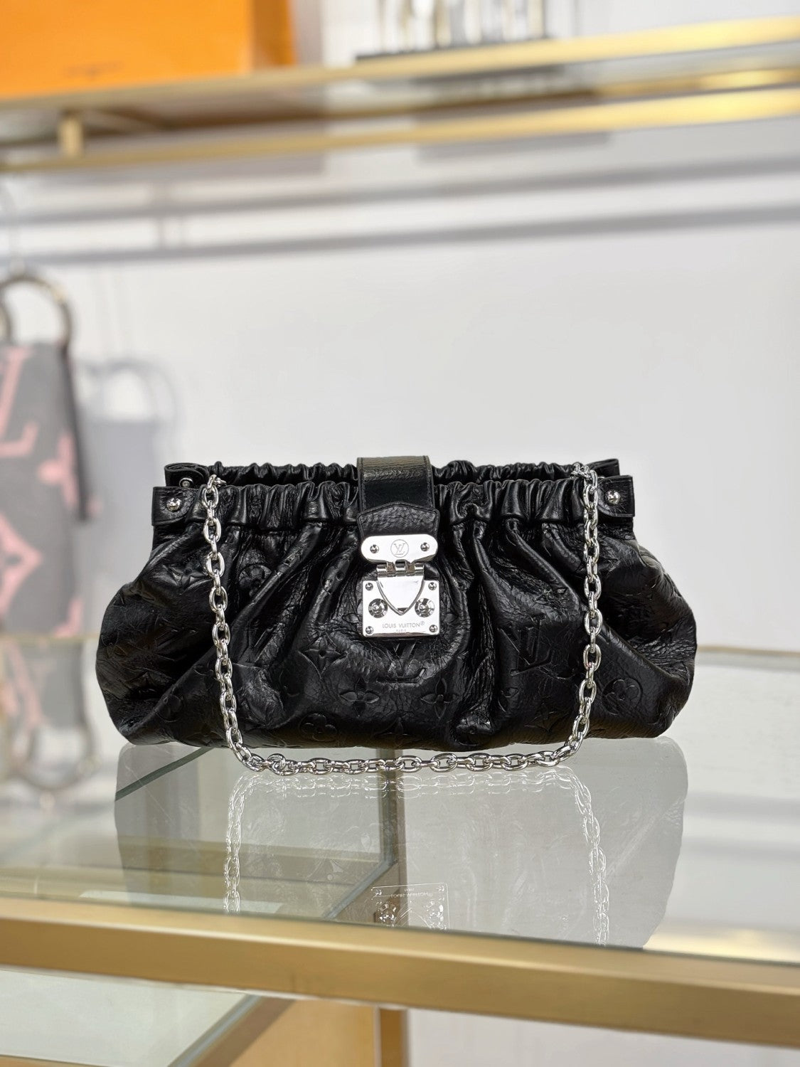 Louis Vuitton Pochette Sling PM H27 Women Handbags M27822 #335911