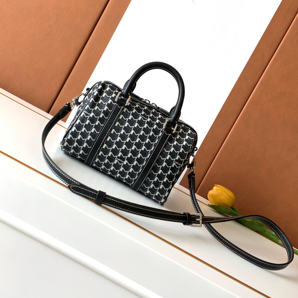 Moynat M Canvas Women's Fashion Classic M-Shaped Cut Adjustable Detachable Shoulder Strap Travel Bag Handbag Shoulder Bag Bags #78756