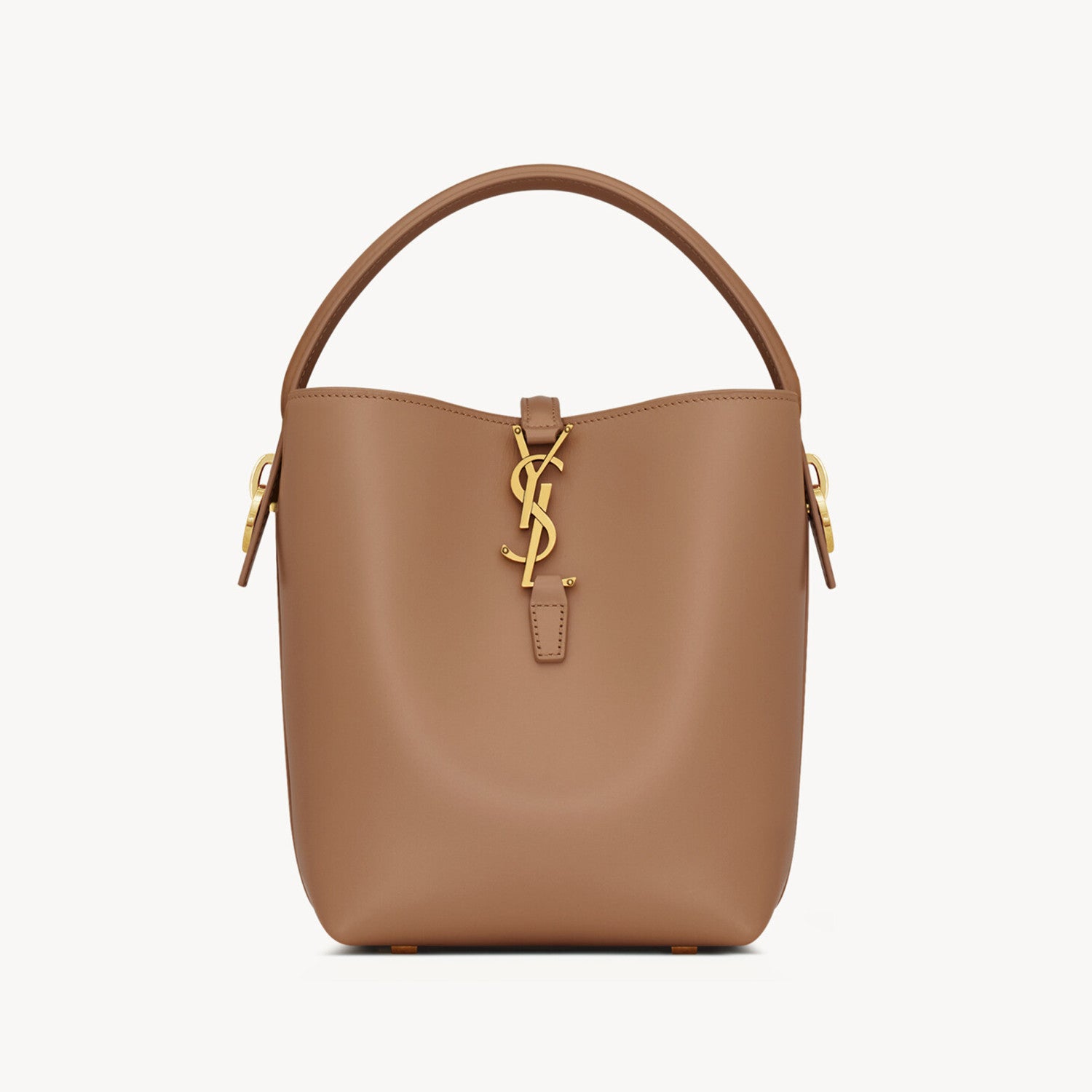 Saint Laurent Women's LE 37 Logo Hook Buckle mini Small Glossy Solid Color Bucket Bag Suede Leather Handbags Casual Bags 7490362R20W9207 #81334