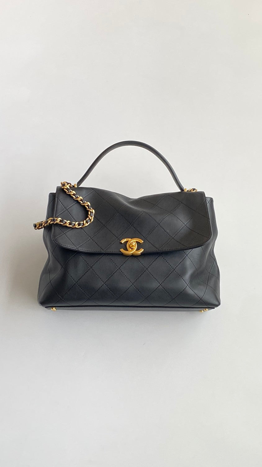 Chanel Spring And Summer Maxi Mouth Cover Bag With Handle Women's Temperament Fashion Luxury Gold Buckle Flap Bag Chain Clutch Bags  AS5543-B20111-94305 #76836