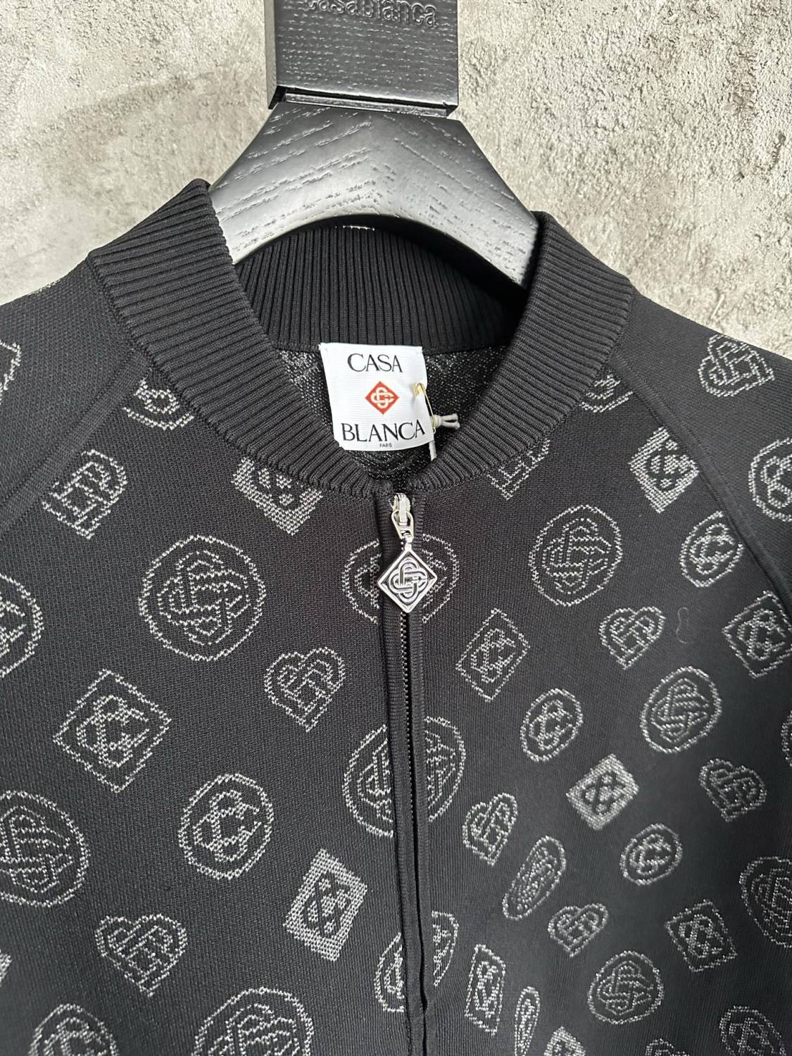 Casablanca Monogram Jacquard Bomber Jacket Trousers #335637