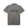 Men Women HUMAN BEING SHIFTED Summer Round Neck Short Sleeve Cotton Solid Color T-Shirt Ngvp #1418