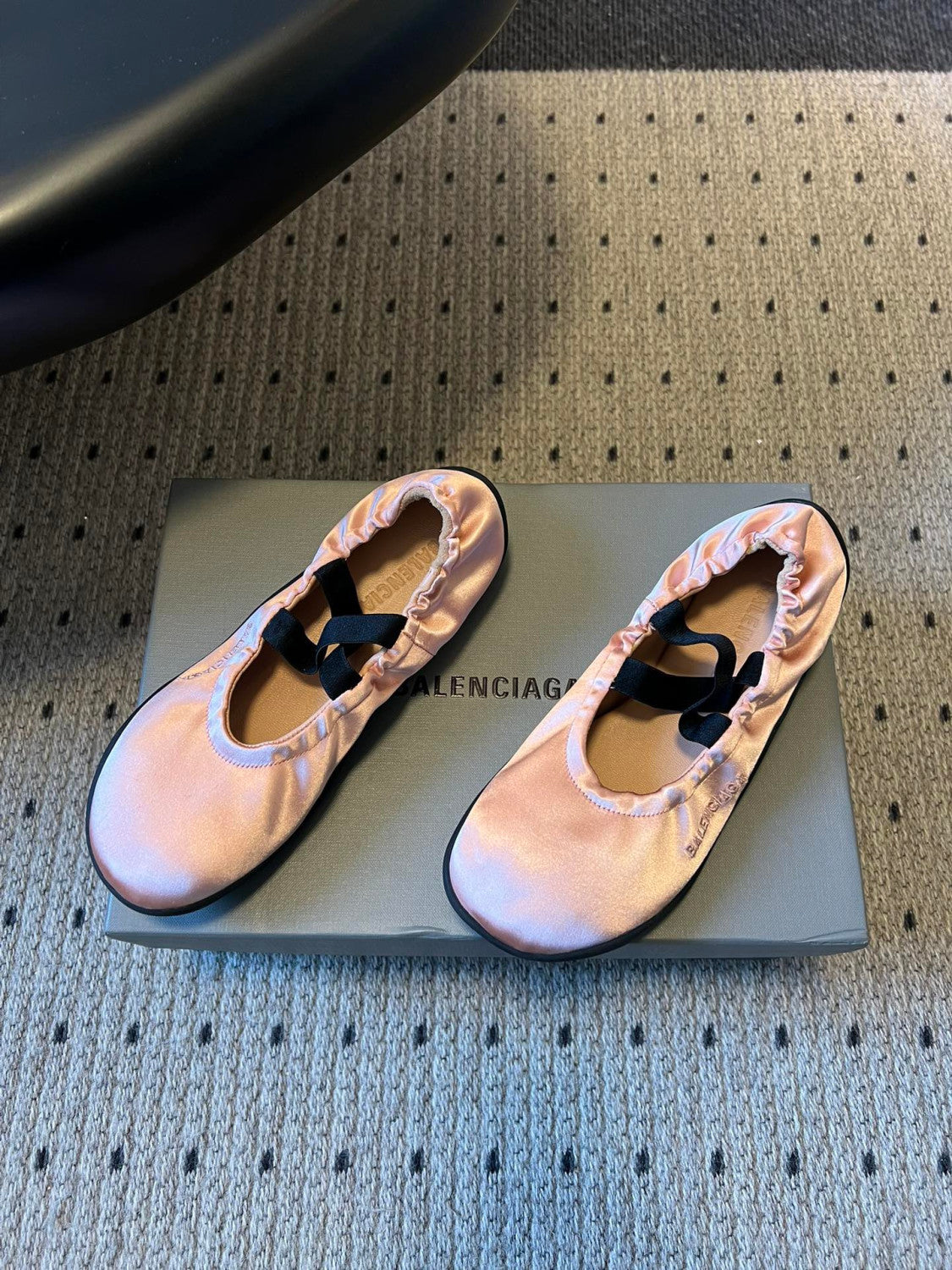 Balenciaga Women s Shibuya Flat Ballerina in Pink  #336099