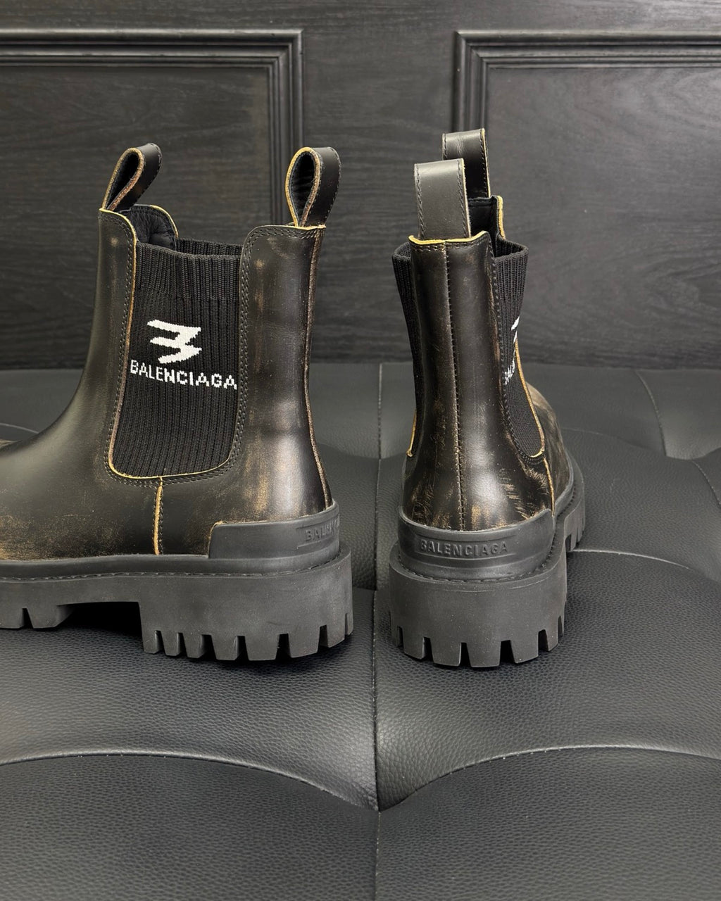 Balenciaga Strike Chelsea Boot Back #378479