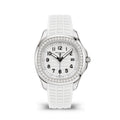 Patek Philippe Women's Quartz 100M Water Resistant Solid Color Dial Rubber Strap Watch #75754