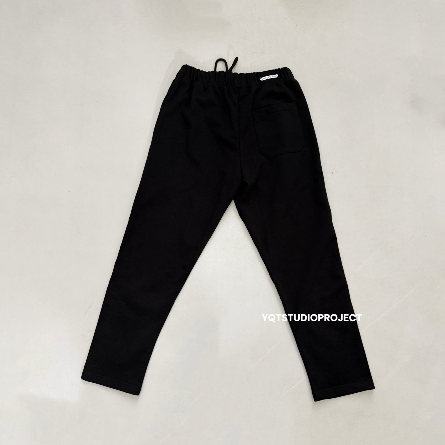 Chrome Hearts Men's And Women's Spring/Fall Fashion Casual Solid Color Collared Half-Zip Sweatshirt Solid Color Relaxed Wide Leg Pants Suit Set #79526