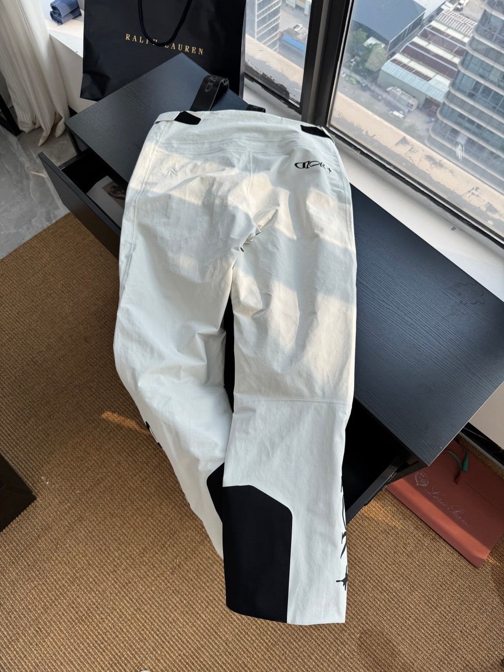 Dior Colorblock Lettering Logo Ski Jacket Pants Suit #333839
