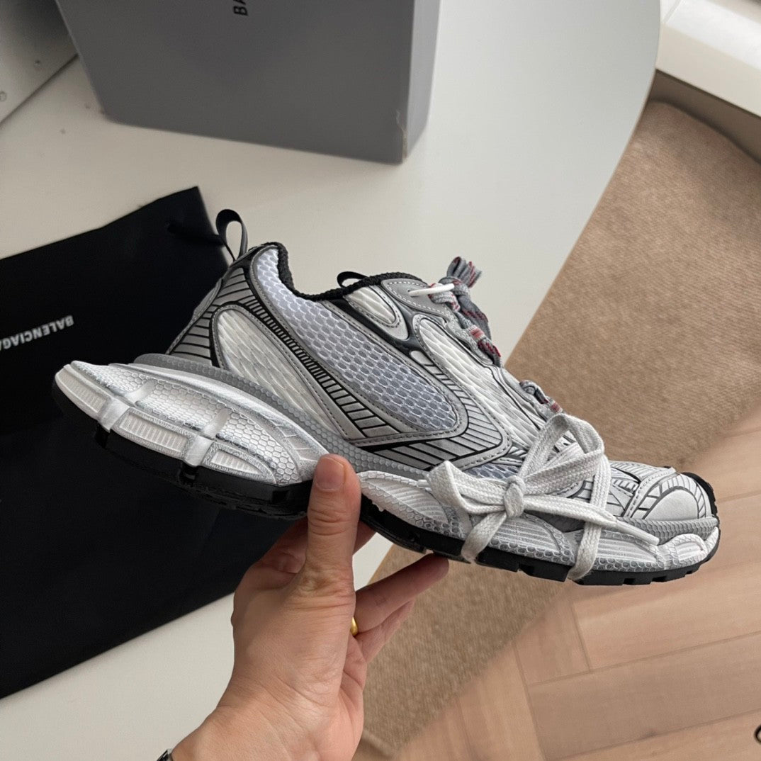 Balenciaga Men's Women's Spring Summer Autumn Solid Color Casual Round Toe Lace Up 3XL Sneakers Low Top Dad Shoes #76616