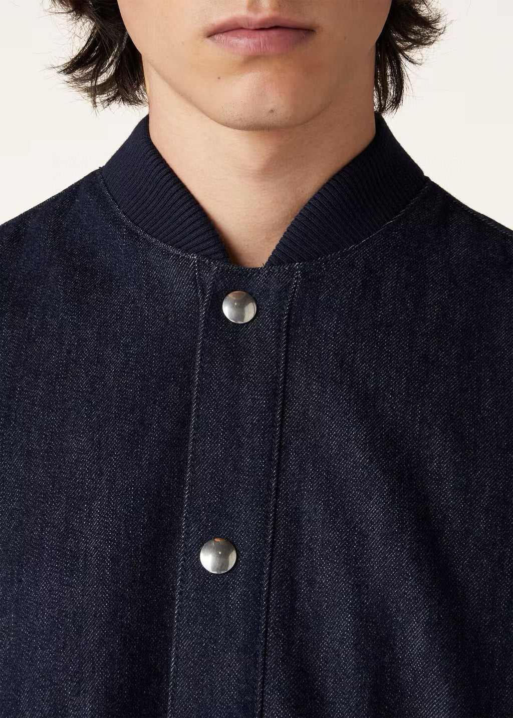 Loro Piana Men's Spring/Fall Solid-Color Cotton-Blend Cashmere Single-Breasted Long-Sleeve Jacket With Baseball Collar Ngvp #2349