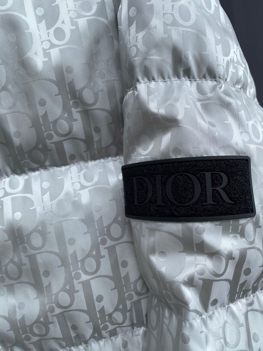 Dior Lapel Long Sleeve Puffer Down Jacket #96592