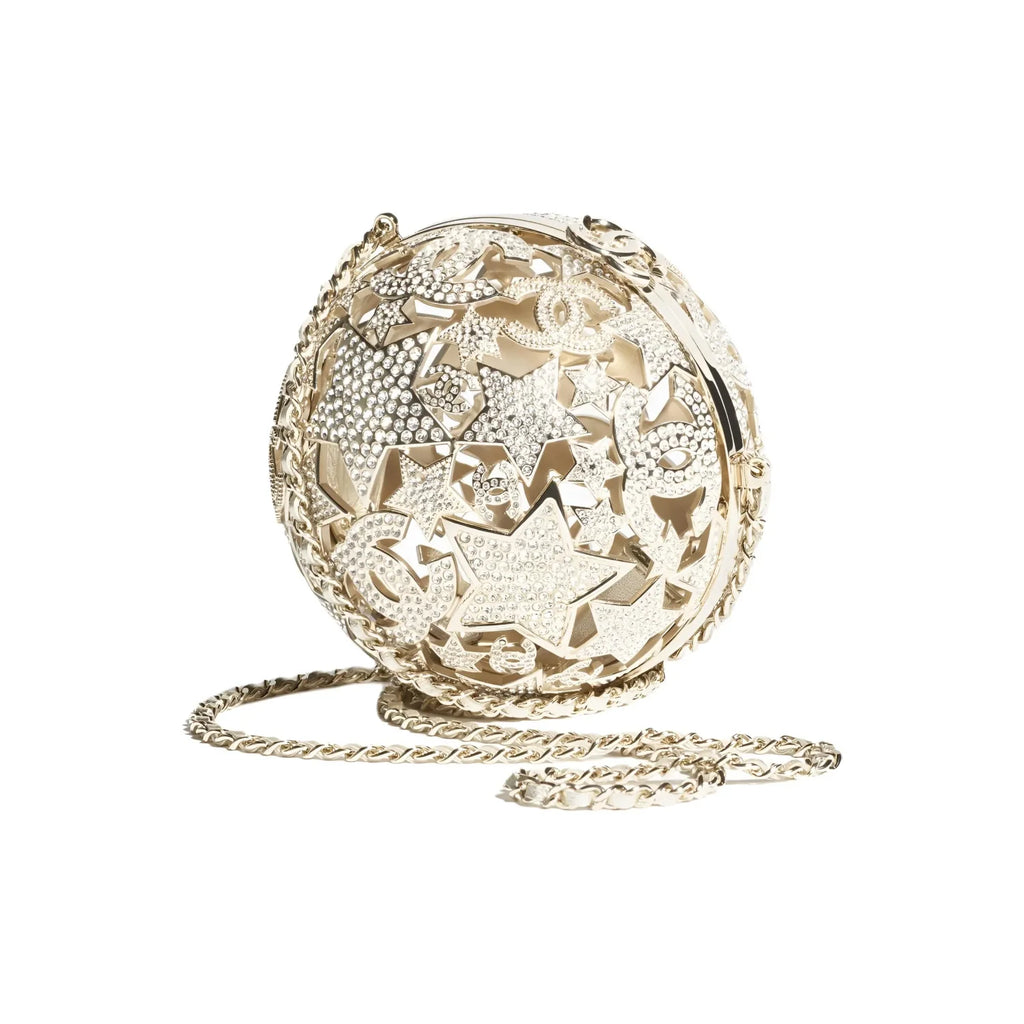 Chanel Haute Métiers d'art series star hollow spherical evening bag #332742