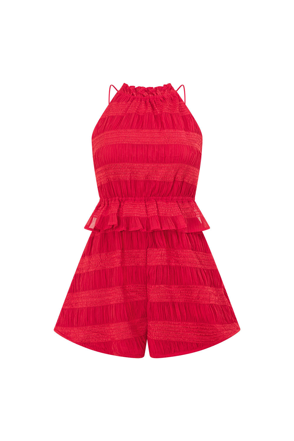 Adira Playsuit - Red