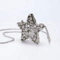Chanel Women's Fashion Casual Classic Star-shaped Rigid Evening Clutch With Openwork Star-shaped Crystal Embellishments Bag Bags #78514