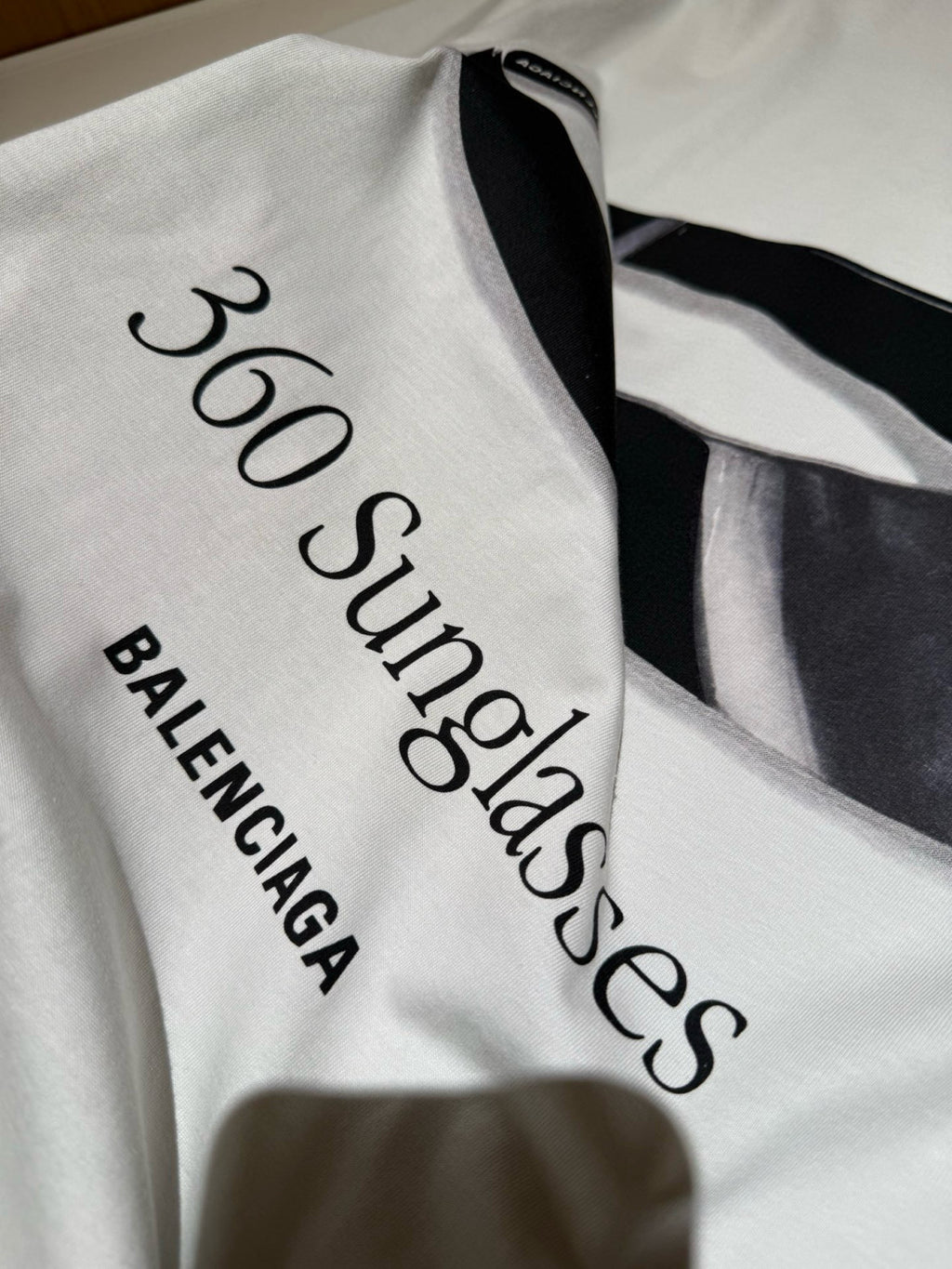 Balenciaga Men's And Women's Summer Graphic Print White Round Neck Cotton Short Sleeve T-shirt #75741