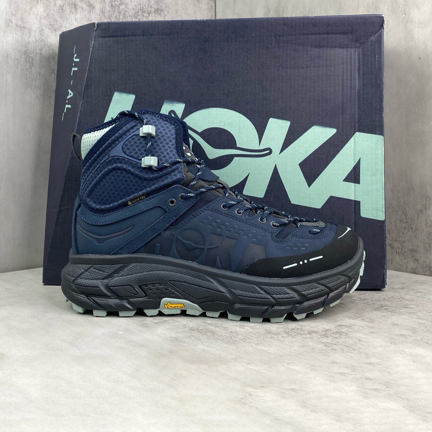 Hoka Men's Spring/Fall Fashion Casual Round Toe Lace Up Slip Resistant Durable Thick Sole High Top Outdoor Sneakers Shoes #79266
