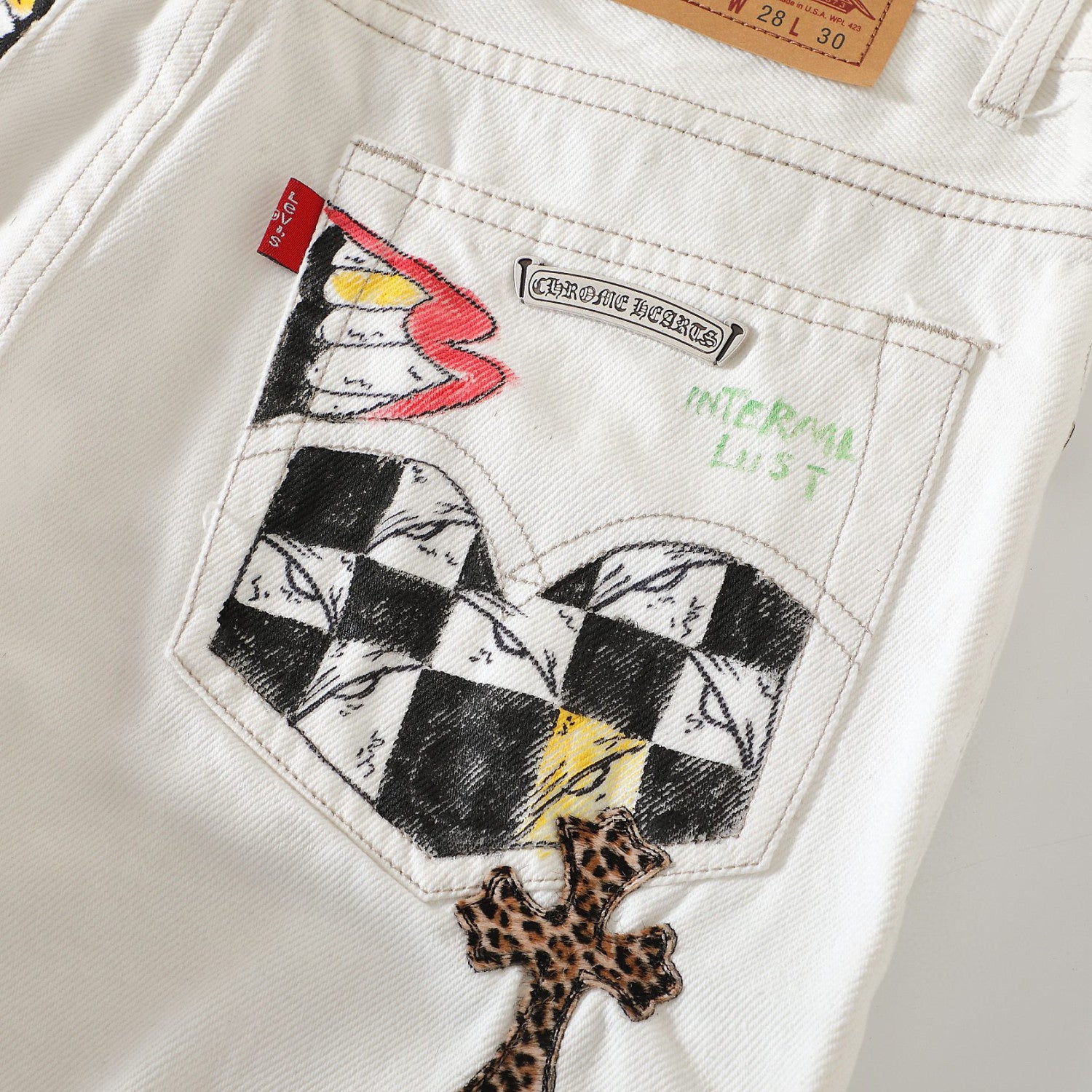 Chrome Hearts Jeans Pants #8456