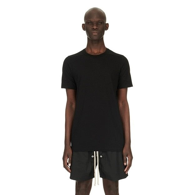 Rick Owens DRKSHDW Men Women Summer Black Zipper Elastic Drawstring Casual Straight Fit Shorts Ngvp #8835