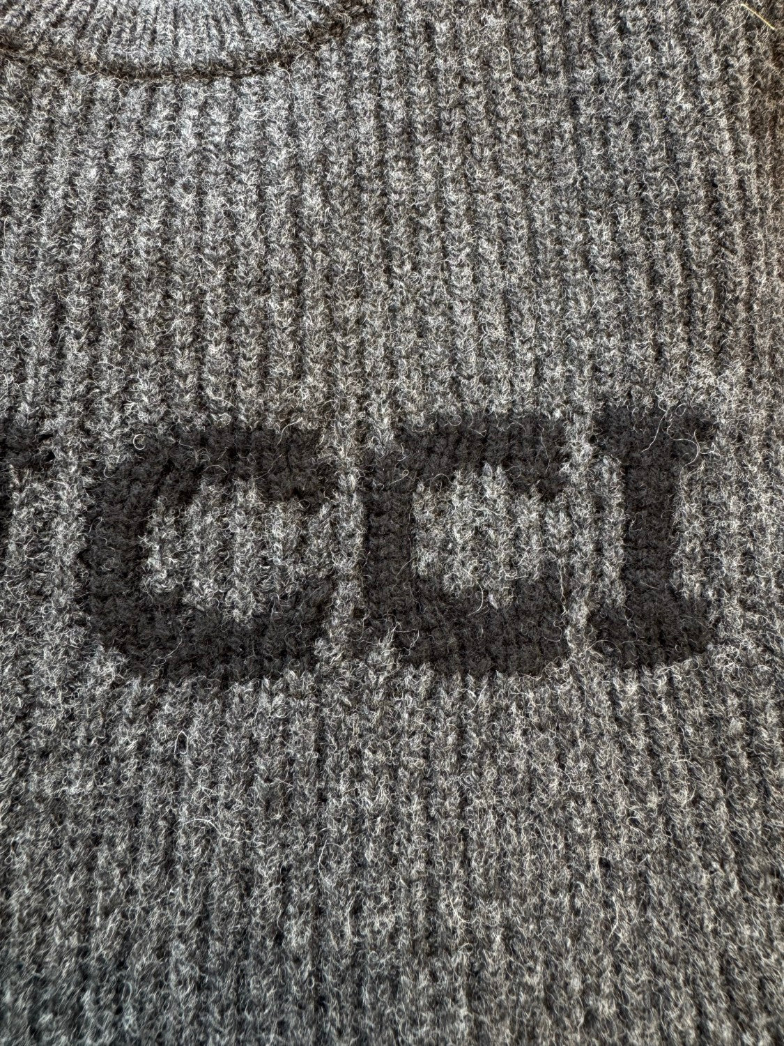 Gucci Men's And Women's Fall/winter Fashion Casual Solid Color Crew Neck Pullover With Letter Logo In Cashmere Sweater #79161