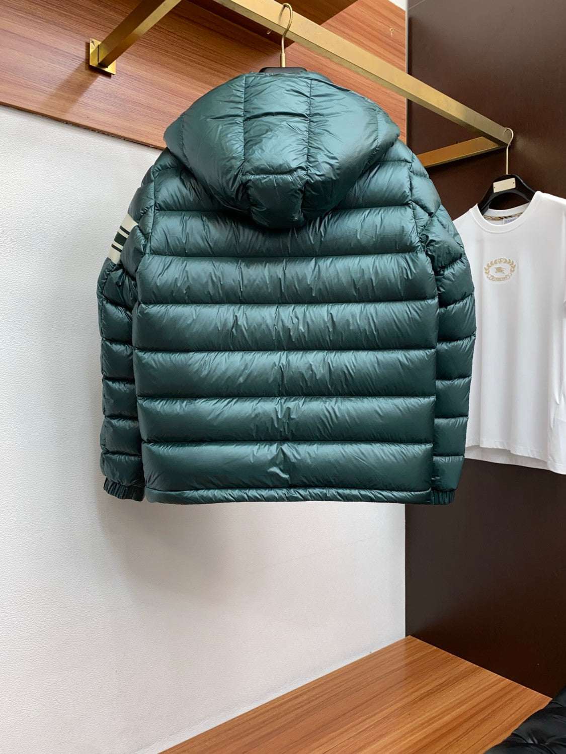 Moncler Men's Down Hooded Jacket #337108