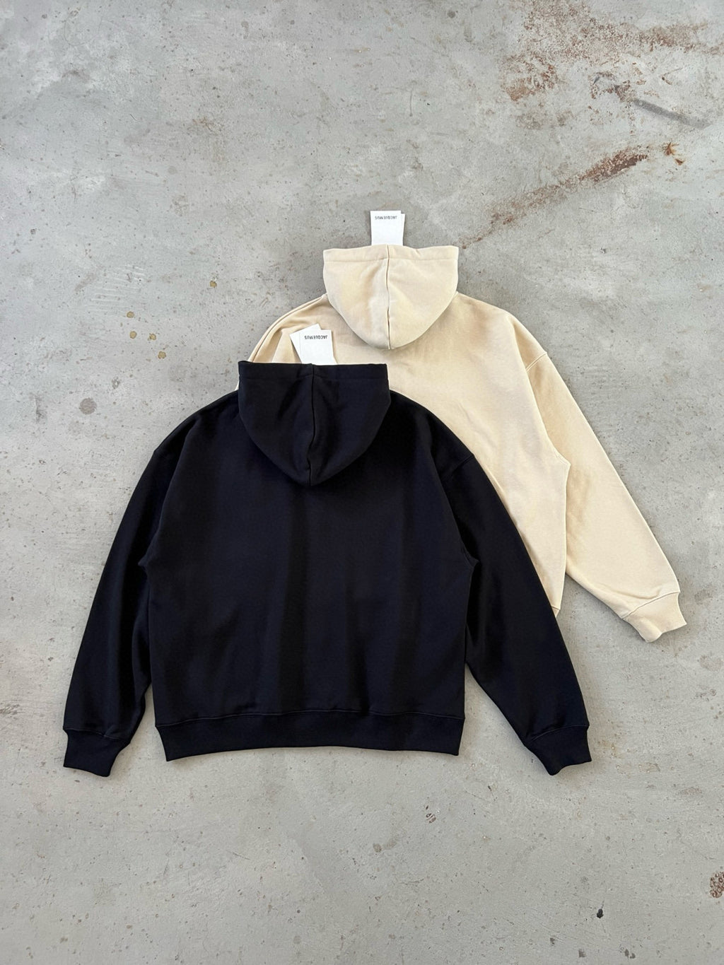 Jacquemus Men's And Women's Spring/fall Fashion Casual Solid Color Hooded Zipper Oversized Sweatshirt Jacket #79531