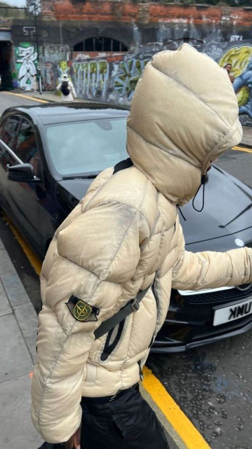 Stone Island 2006 Kanye Same Style Vintage Down Jacket #334361